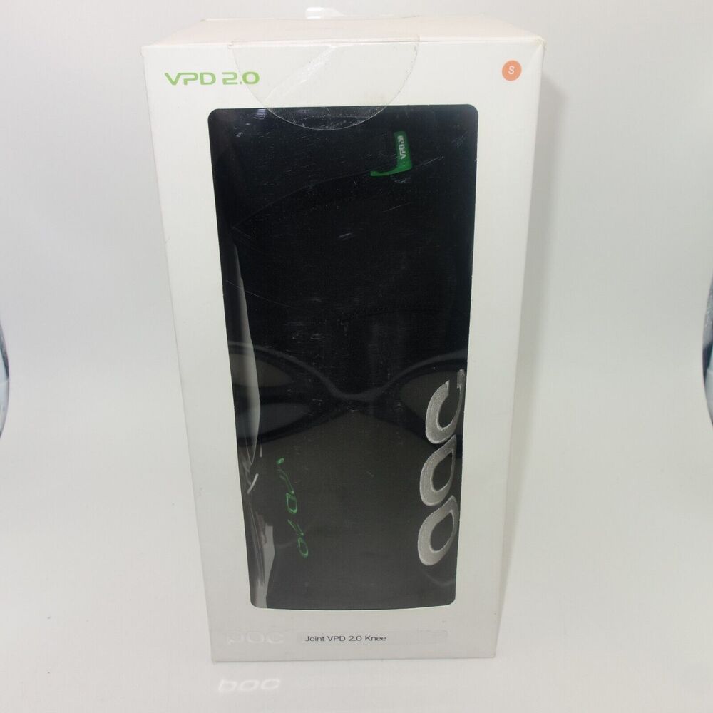 NEW POC Joint Vpd Air Knee Guards Uranium Black Size Small
